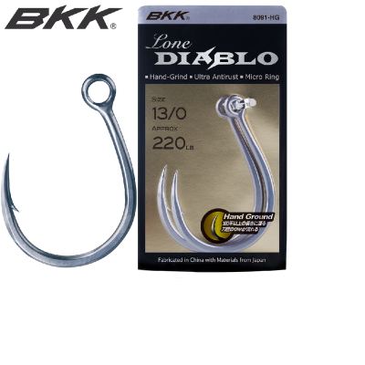 BKK Diablo Inline Eye Premium Single Hooks