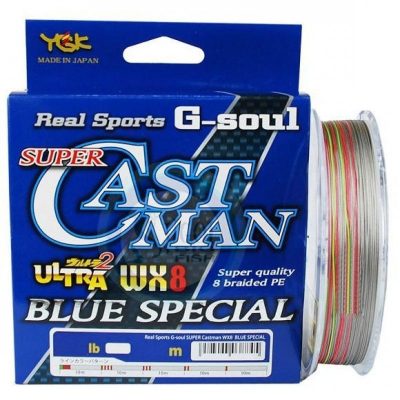 YGK Super Castman Ultra WX8 Blue Special - 300m