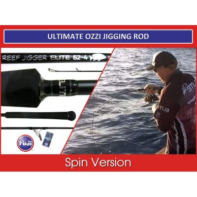 Reef Jigger Elite Jigging Rod - SPIN version