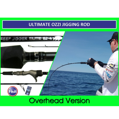 Reef Jigger Elite Jigging Rod - OVERHEAD version