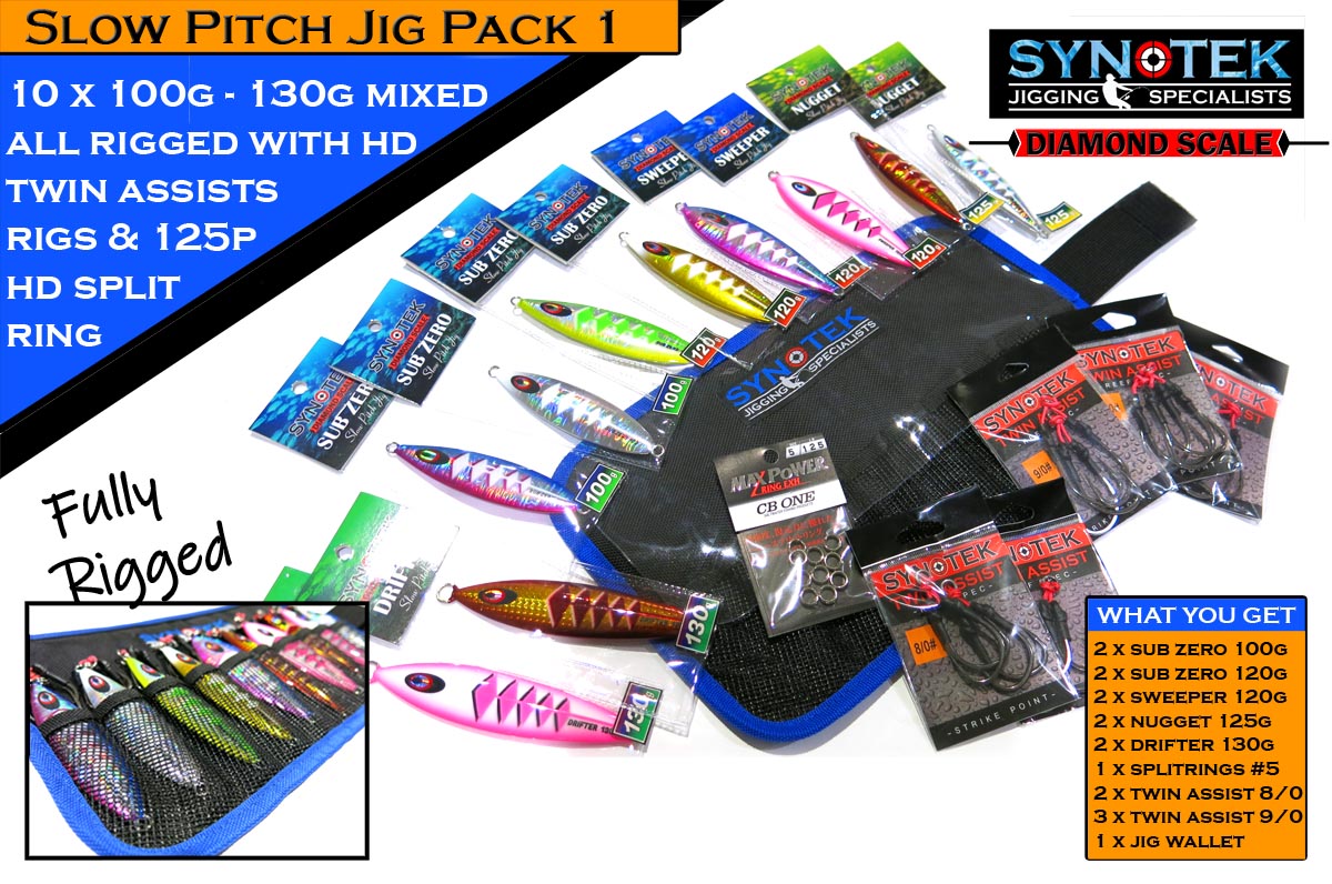 Synotek SLOW PITCH Jig Value Pack
