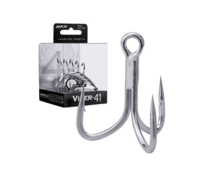 BKK Viper-41 Treble Hooks - Barbed