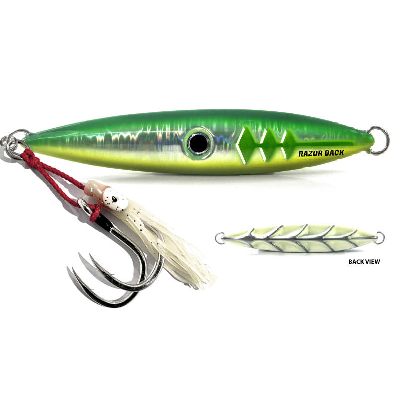 Synotek Razor Back Slow Pitch & Speed Style Jig (RIGGED) 150g